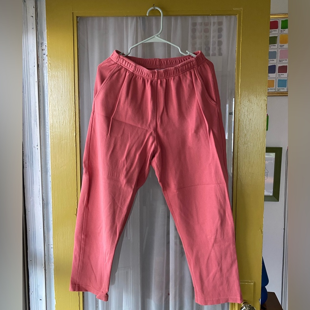 BIG BUD PRESS High Waisted Raspberry Sweatpants